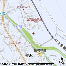 長野県茅野市金沢3979-2周辺の地図