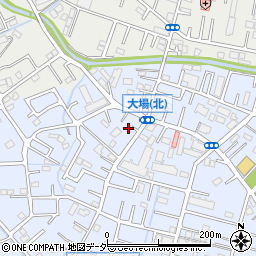 埼玉県春日部市大場776周辺の地図