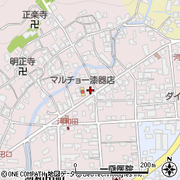 塚田理容店周辺の地図