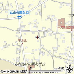 埼玉県上尾市平方1891周辺の地図