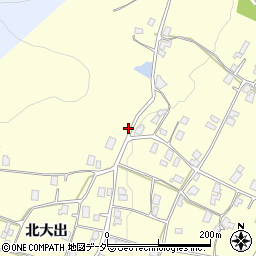 長野県上伊那郡辰野町北大出9664-7周辺の地図