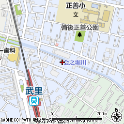 埼玉県春日部市大場1211周辺の地図