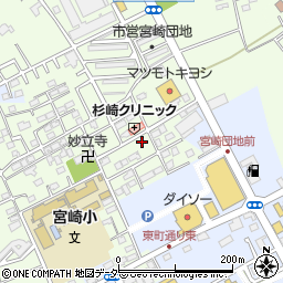 千葉県野田市宮崎56-49周辺の地図