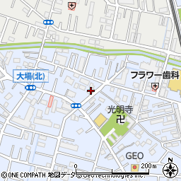 埼玉県春日部市大場1268周辺の地図
