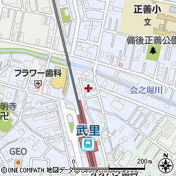 埼玉県春日部市大場1152周辺の地図
