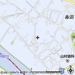 埼玉県春日部市赤沼688周辺の地図