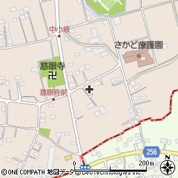 埼玉県坂戸市中小坂300-1周辺の地図