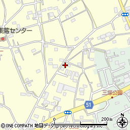 埼玉県上尾市平方1635-5周辺の地図