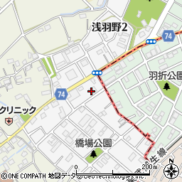 株式会社ニチアコミュニケーション　坂戸営業所周辺の地図