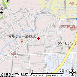 能村漆器店周辺の地図