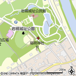 岩槻城址公園トイレ５周辺の地図