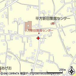 埼玉県上尾市平方1844周辺の地図