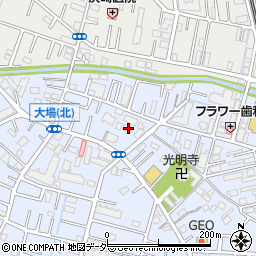 埼玉県春日部市大場1270周辺の地図