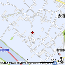埼玉県春日部市赤沼687周辺の地図