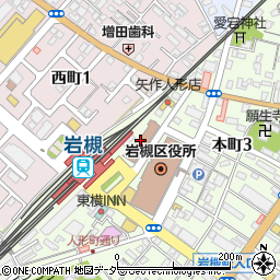 ＷＡＴＳＵ西館周辺の地図