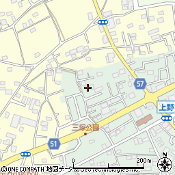 埼玉県上尾市上野78-15周辺の地図