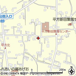 埼玉県上尾市平方1850周辺の地図