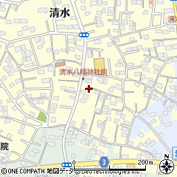 千葉県野田市清水95周辺の地図
