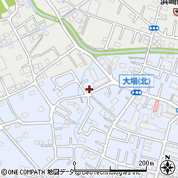 埼玉県春日部市大場241周辺の地図