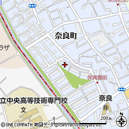 大宮奈良町団地１号棟周辺の地図