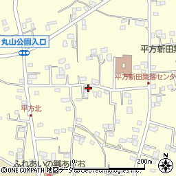 埼玉県上尾市平方1855周辺の地図