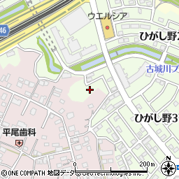 茨城県守谷市ひがし野3丁目3周辺の地図