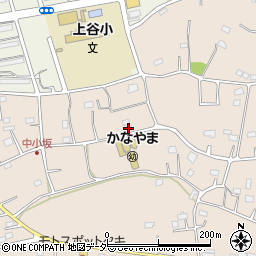 埼玉県坂戸市中小坂518-8周辺の地図
