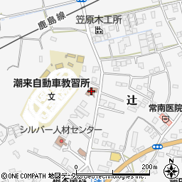 津知公民館周辺の地図