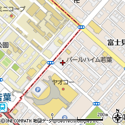 鶴ヶ島市役所　自転車保管場所周辺の地図