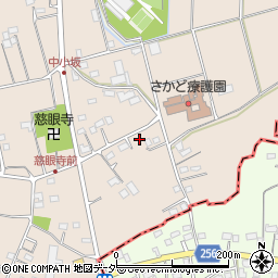 埼玉県坂戸市中小坂302周辺の地図