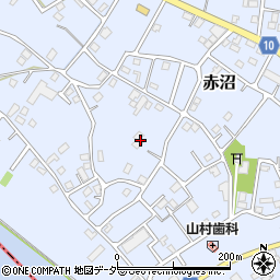 埼玉県春日部市赤沼695周辺の地図