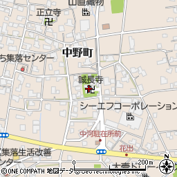 誠長寺周辺の地図