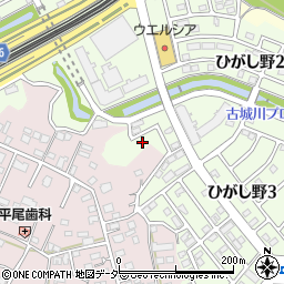 茨城県守谷市ひがし野3丁目3-6周辺の地図