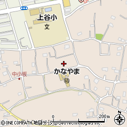 埼玉県坂戸市中小坂518-9周辺の地図
