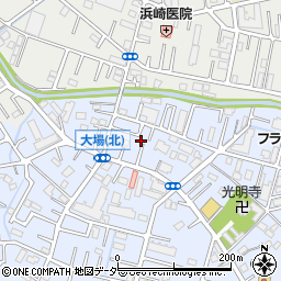 埼玉県春日部市大場283周辺の地図