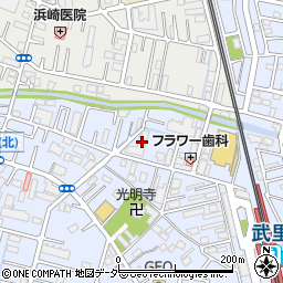 埼玉県春日部市大場1128周辺の地図