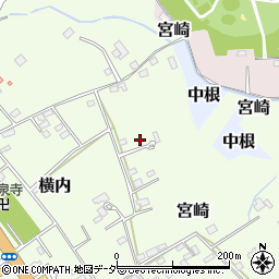 千葉県野田市宮崎228周辺の地図