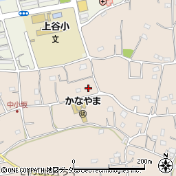 埼玉県坂戸市中小坂518-10周辺の地図