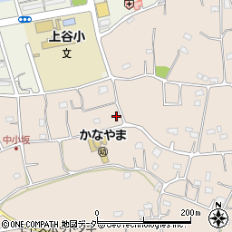 埼玉県坂戸市中小坂518-7周辺の地図
