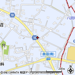 埼玉県春日部市赤沼1229周辺の地図