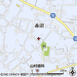 埼玉県春日部市赤沼754周辺の地図