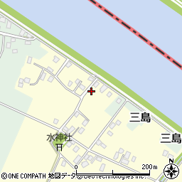 千葉県香取市境島82周辺の地図