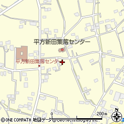 埼玉県上尾市平方1830周辺の地図