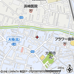 埼玉県春日部市大場1263周辺の地図