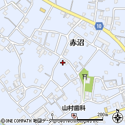 埼玉県春日部市赤沼750周辺の地図