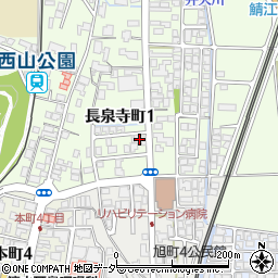 鯖江労働福祉会館周辺の地図
