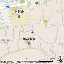 埼玉県坂戸市中小坂518-14周辺の地図
