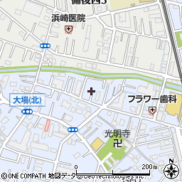 埼玉県春日部市大場1264周辺の地図