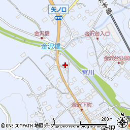 長野県茅野市金沢830周辺の地図