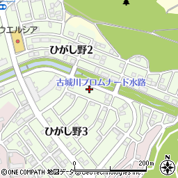 茨城県守谷市ひがし野3丁目25-6周辺の地図